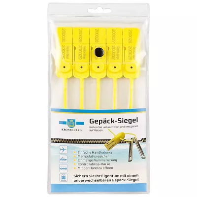 Reise Gepäck-Siegel - Unverwechselbare Eigentumssicherung - Unbeschwert und entspannt auf Reisen gehen Bild: Reise Gepäck-Siegel - Unverwechselbare Eigentumssicherung - Unbeschwert und entspannt auf Reisen gehen