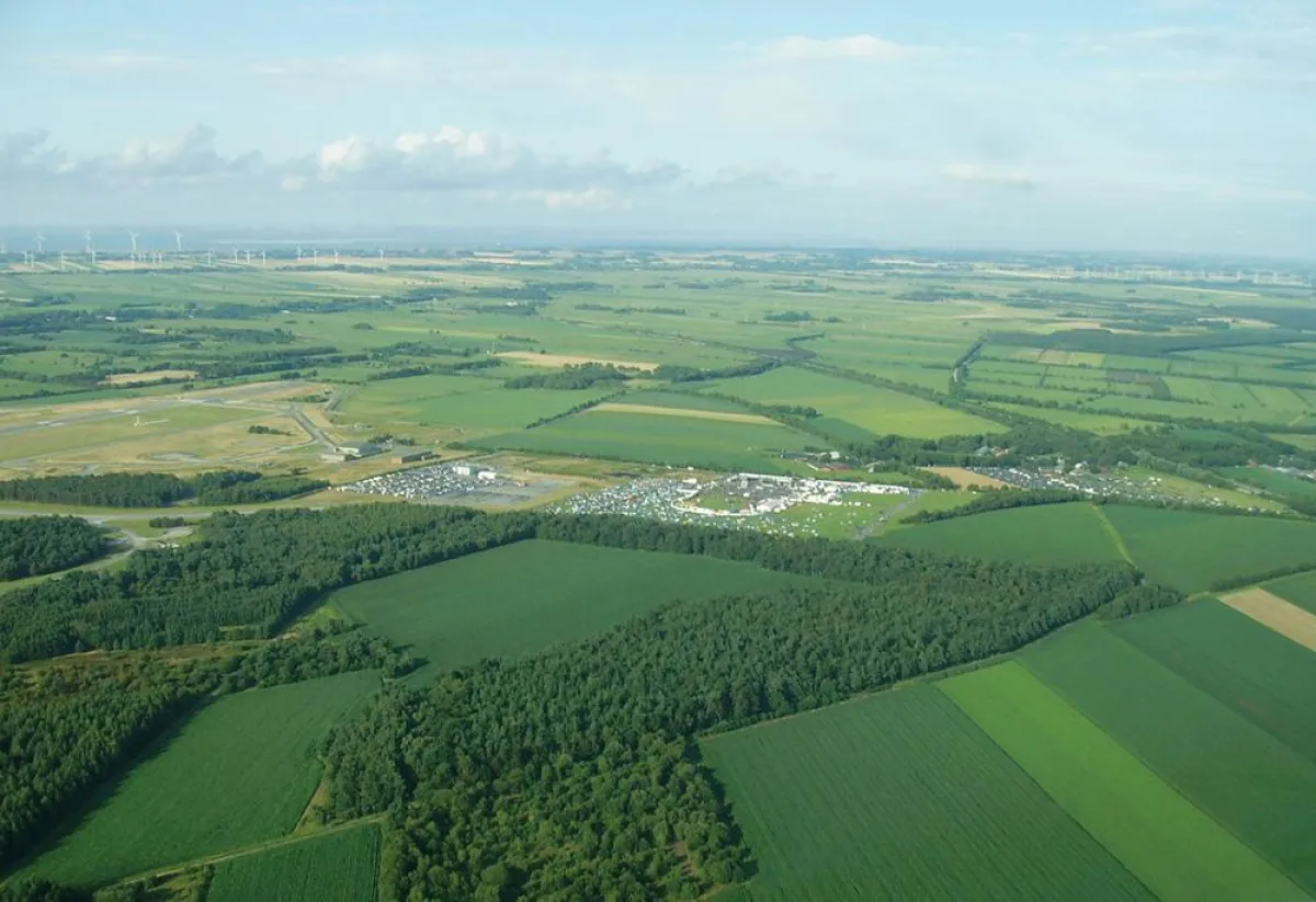Festivalgelände in Cuxhaven: Deichbrand 2010