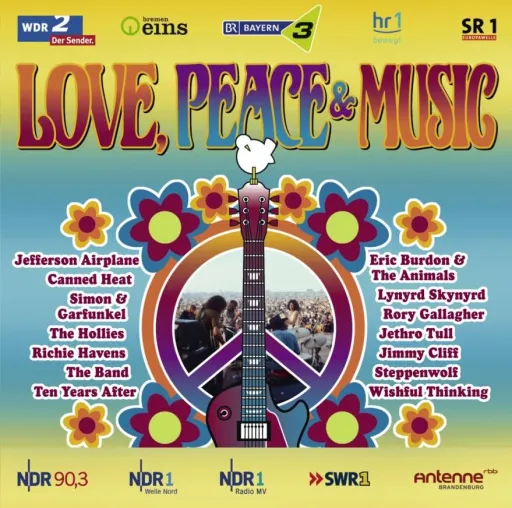 Elf ARD-Radiosender gestalten erstmals bundesweiten Thementag - Die LOVE, PEACE & MUSIC-Tage am 15./16.08.09 Bild: Elf ARD-Radiosender gestalten erstmals bundesweiten Thementag - Die LOVE, PEACE & MUSIC-Tage am 15./16.08.09