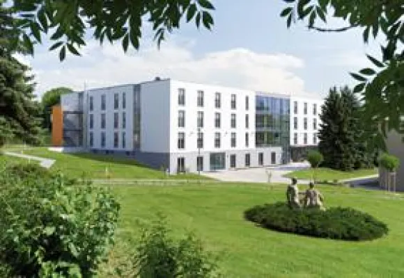 Bild: Offiziell offen – 250 Gäste feierten die Einweihung des Betreuungszentrums Teutschenthal