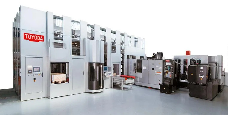 Toyoda FH630SX mit Siemens-Steuerung erstmals auf der EMO Bild: Toyoda FH630SX mit Siemens-Steuerung erstmals auf der EMO