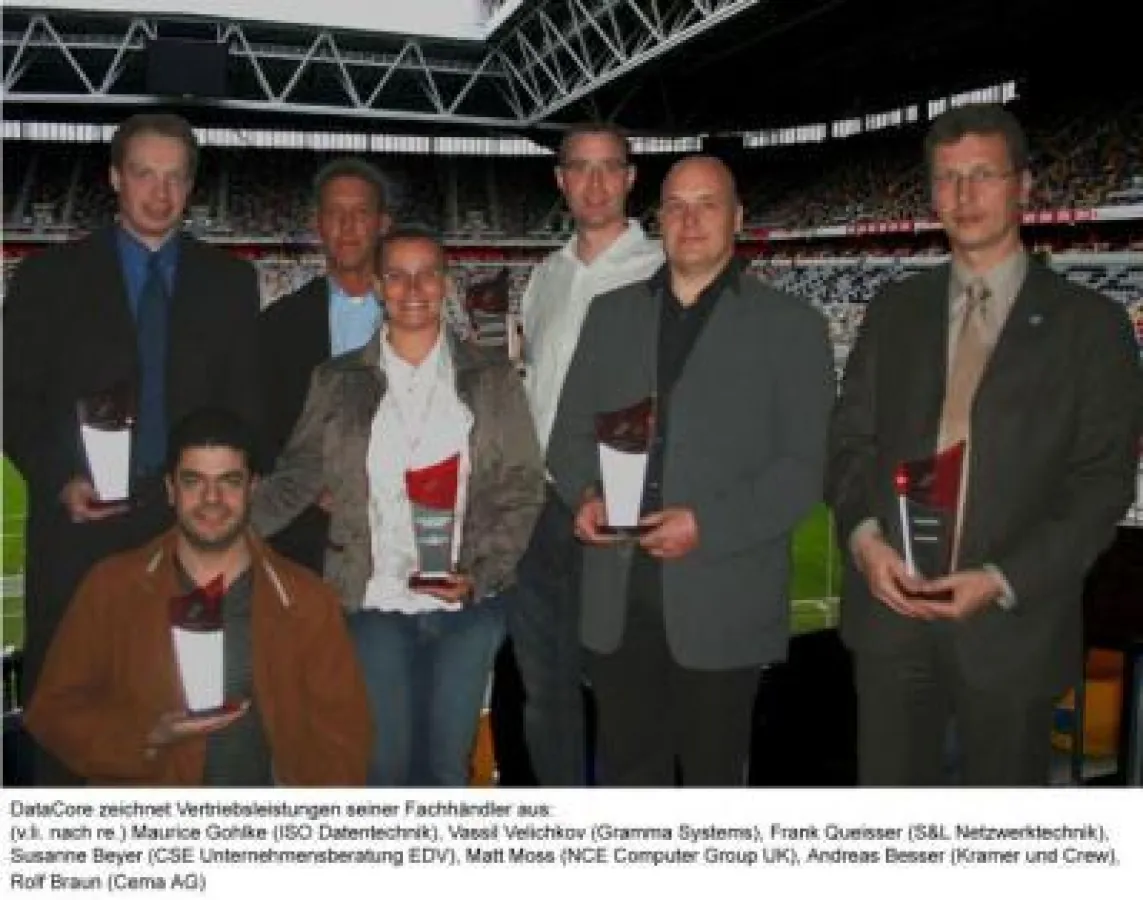 Datacore zeichnet Fachhändler aus