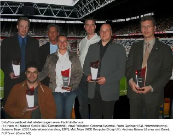 Bild: DataCore zeichnet Partner aus – deutsche Fachhändler räumen ab