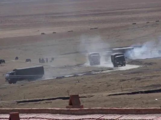 Bild: Massiver Einsatz von Sicherheitskräften in den tibetischen Gebieten von Sichuan