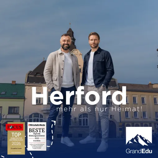 Bild: GrandEdu will den Arbeitsmarkt in Herford durch gezielte Weiterbildung stärken