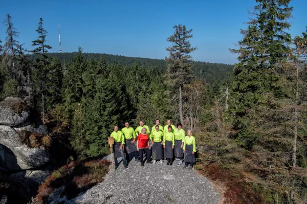Bild: Wildkräuterköche aus dem Fichtelgebirge als Bayern-Botschafter