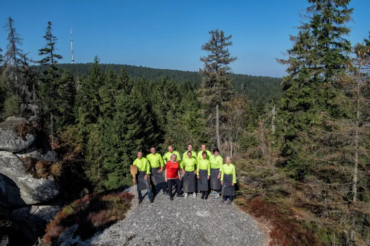 Bild: Wildkräuterköche aus dem Fichtelgebirge als Bayern-Botschafter