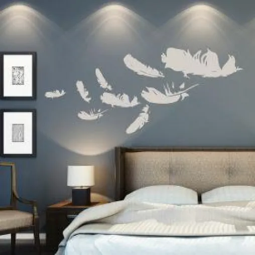 Bild: Abziehbilder für die Wand