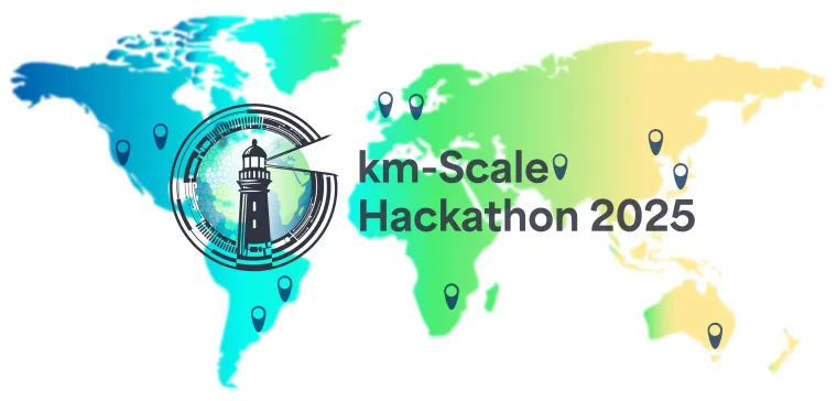 Mehr als 100 Forschende beteiligen sich aus Hamburg am WCRP Global Km-Scale Hackathon Bild: Mehr als 100 Forschende beteiligen sich aus Hamburg am WCRP Global Km-Scale Hackathon