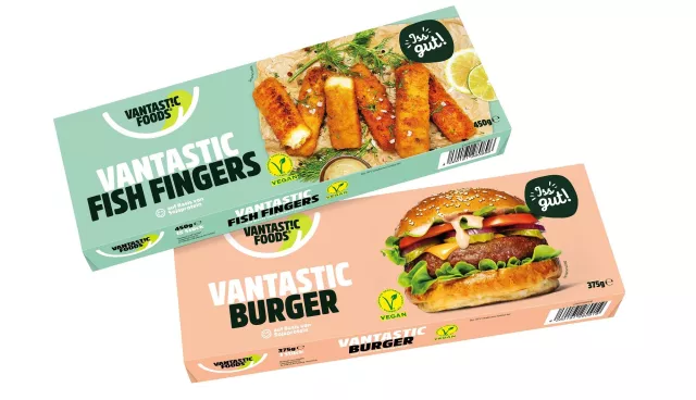 Bild: Der Doppelpack für veganen Genuss: Vantastic Foods launcht Vantastic Burger und Vantastic Fish Fingers