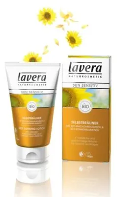 Bild: Mit lavera Sun sensitiv Selbstbräuner einen zarten Sommerteint zaubern