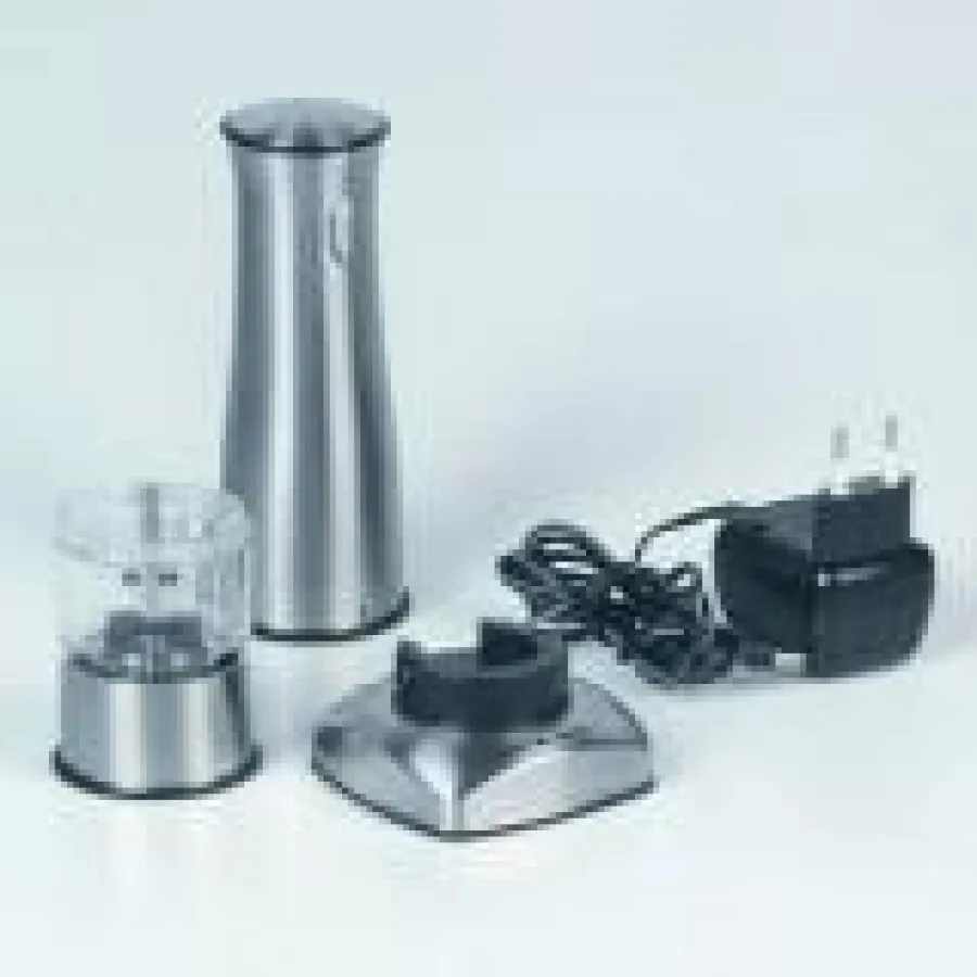 Pfeffer- und Salzmühle wieder aufladbar