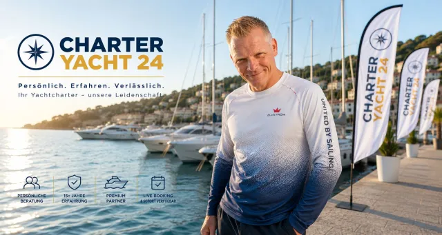 CharterYacht 24: 15 Jahre Chartererfahrung treffen auf digitale Yachtbuchung Bild: CharterYacht 24: 15 Jahre Chartererfahrung treffen auf digitale Yachtbuchung