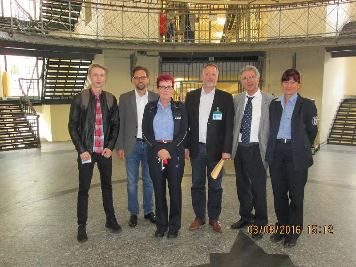 Falko Liecke und Begleiter