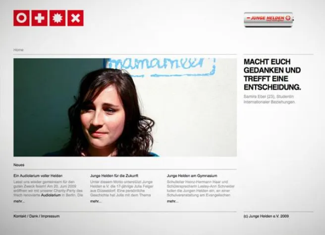 Bild: Thoma+Schekorr unterstützt die Jungen Helden mit neuer Website