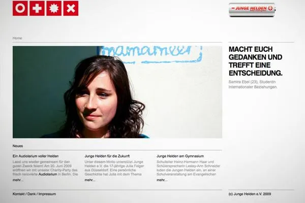 Bild: Thoma+Schekorr unterstützt die Jungen Helden mit neuer Website