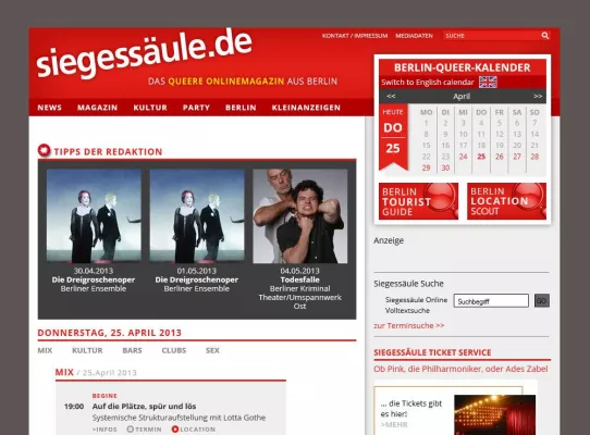 Bild: Siegessäule im neuen Glanz