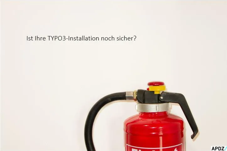 Bild: Ist Ihr Content-Management-System TYPO3 auf dem neuesten Stand? Vermeiden Sie gefährliche Sicherheitslücken!
