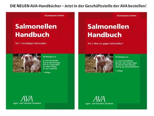 Bild: AVA-Broschüren zur Salmonellenproblematik beste Grundlagenhefte europaweit anlässlich der Eurotier 2008!
