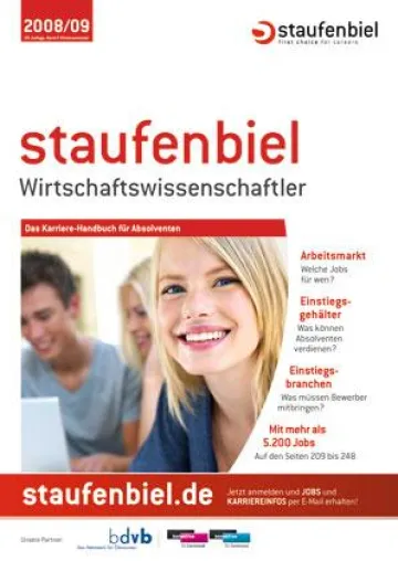 Staufebiel "Wirtschaftswissenschaftler" Bild: Staufebiel "Wirtschaftswissenschaftler"