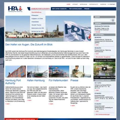 Bild: opus 5 relauncht Hamburg Port Authority