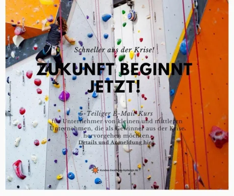 Raus aus dem Krisenmodus rein in die Zukunftsorientierung: "Zukunft beginnt jetzt" Bild: Raus aus dem Krisenmodus rein in die Zukunftsorientierung: "Zukunft beginnt jetzt"