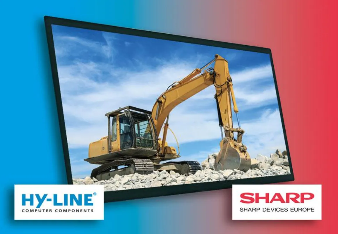 HY-LINE Computer Components und Sharp Devices Europe GmbH schließen Partnerschaft