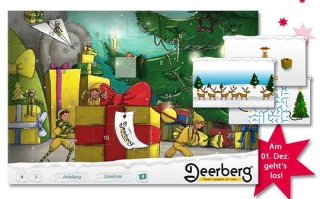 Bild: Deerberg Online Adventskalender 2011 – spielen Sie mit und gewinnen