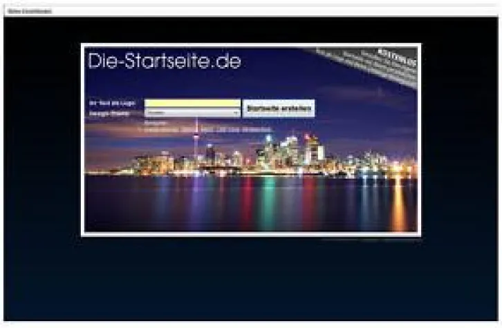 Bild: Ashampoo® versteigert das Web-Projekt die-startseite.de / the-page.net auf eBay®