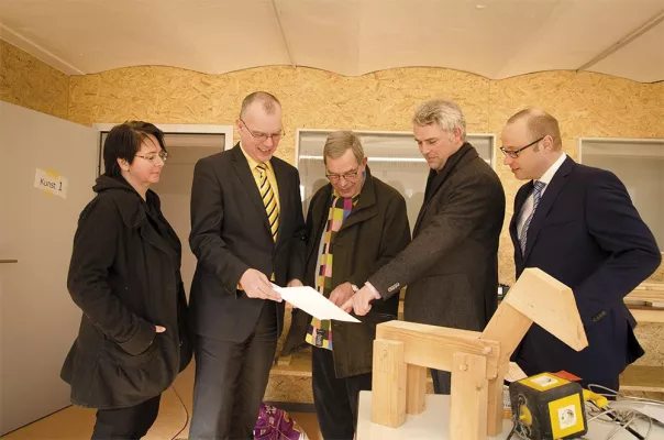 Bild: Neue Heimat für Kreativität in Norden nimmt Gestalt an - Kunstschule bezieht ehemaliges Doornkaat-Gebäude