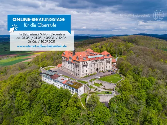 Bild: Online-Beratungstage für die Oberstufe im Lietz Internat Schloss Bieberstein