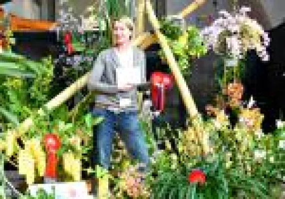 Bild: Pures Gold für Orchideenschätze aus Dahlenburg auf der 17. Europäischen Orchideen Konferenz in London