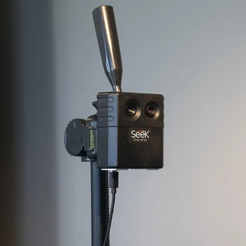 Bild: Fieberscanner für eine sichere Zugangskontrolle