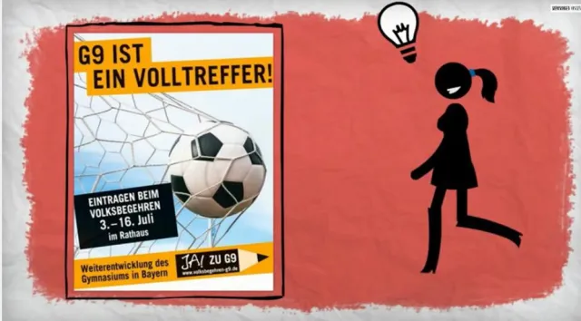 Bild: Volksbegehren G9 - jetzt eintragen