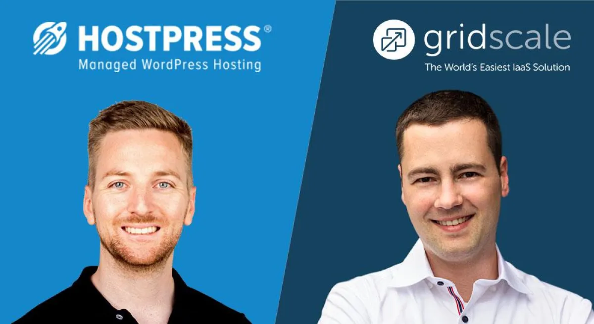 Geschäftsführer Marcus Krämer (HostPress) und Henrik Hasenkamp (gridscale)