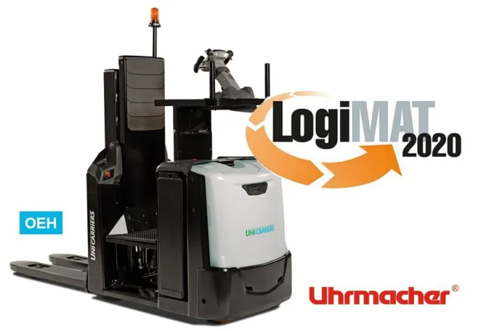 Bild: Auftritt des Horizontal-Kommissionierers OEH auf der LogiMAT