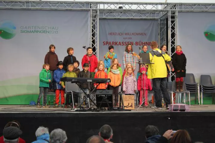 Bild: Bunte Vielfalt auf der Gartenschau Sigmaringen