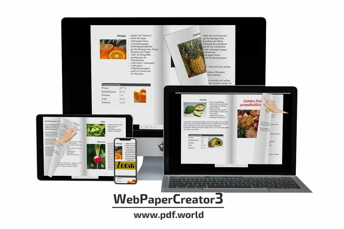 blätterbare PDF Datei für Ihre Website (© Franz Habegger)