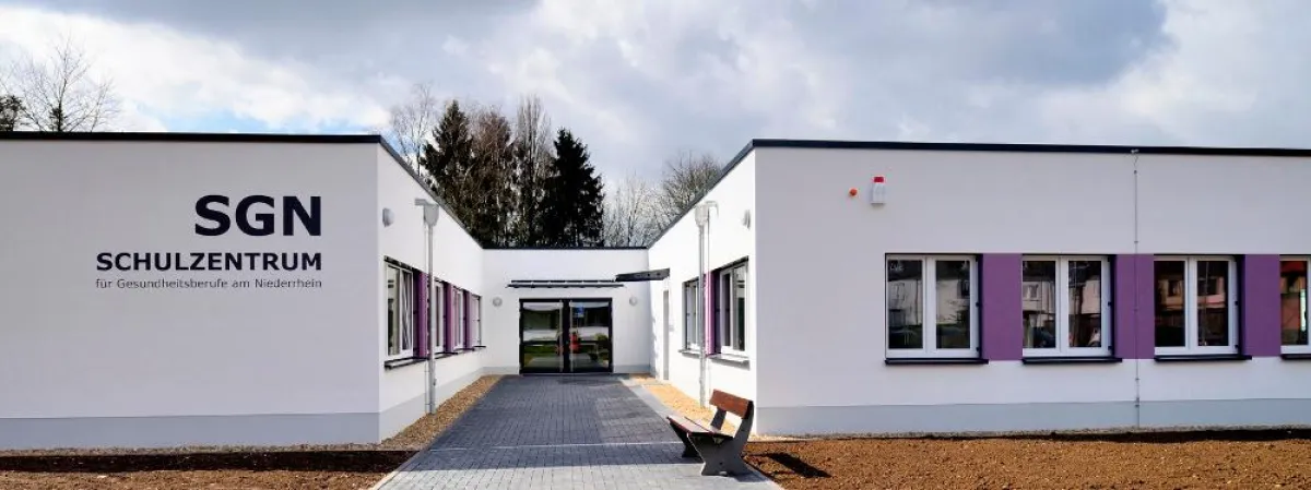 neues Schulzentrum für Gesundheitsberufe in Modulbauwese