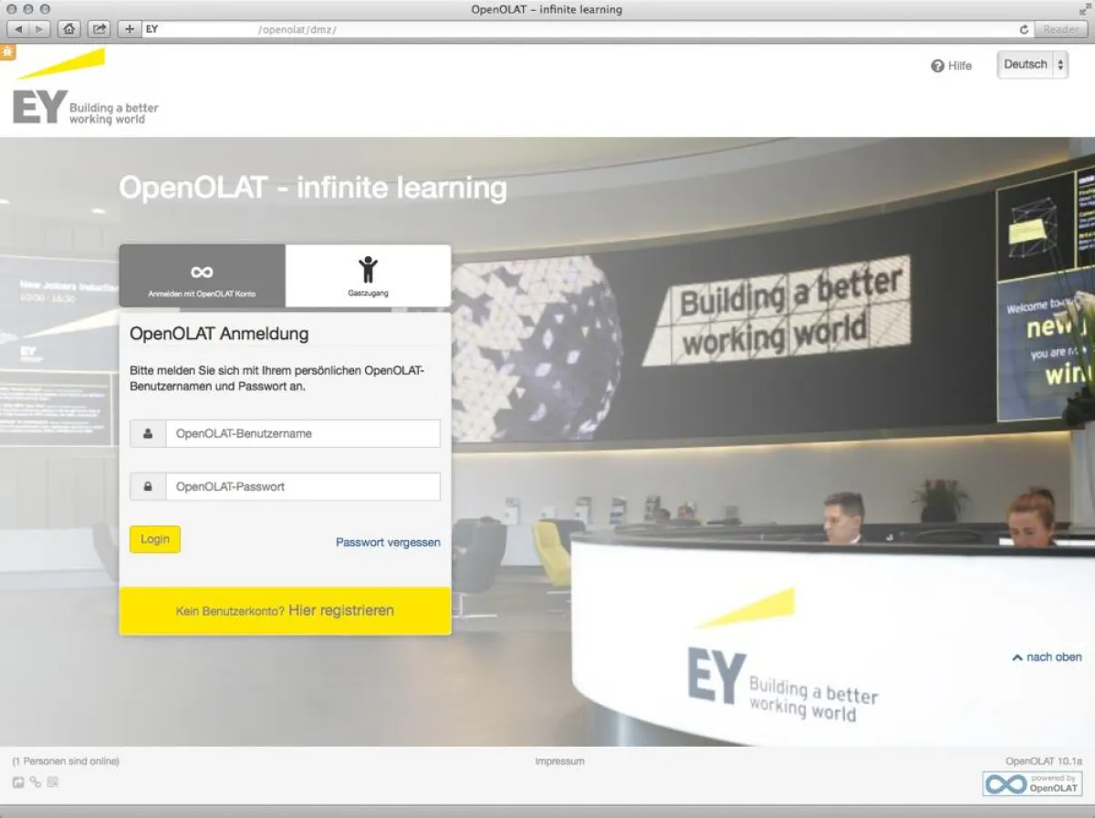 OpenOLAT im Einsatz bei Ernst&Young