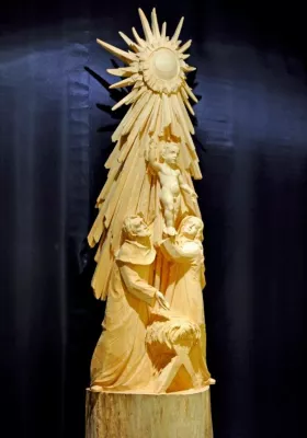 Bild: Ausstellung zum „St.-Lukas-Preis“ des Schwäbischen Krippenmuseums Mindelheim