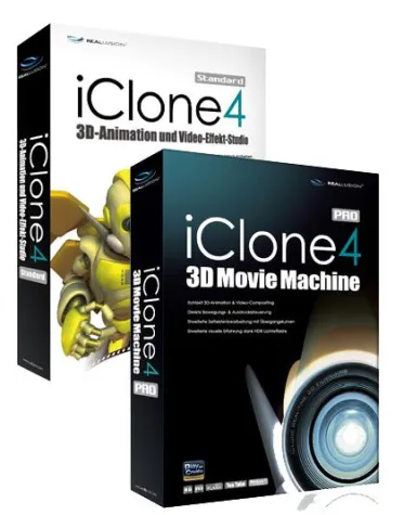 Bild: Neue Reallusion iClone 4 - 3D Grafik- und Video-Animation vereint virtuelle mit realer Welt