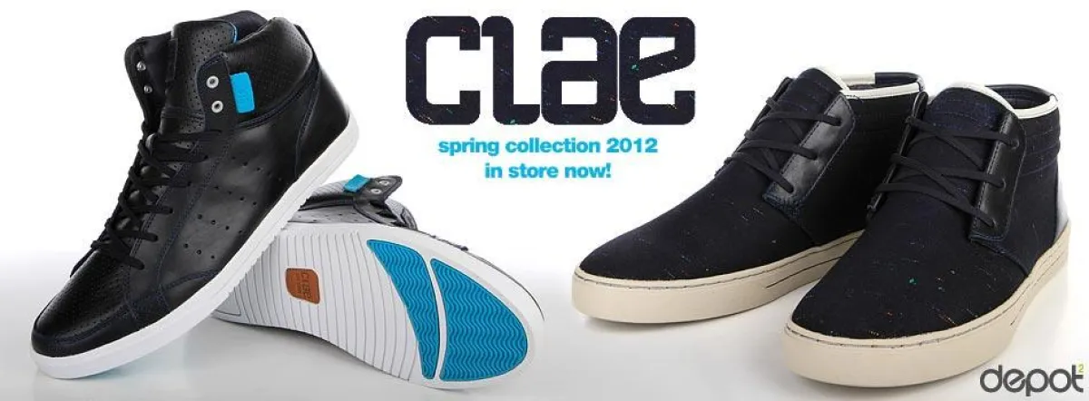 Neue CLAE Schuhe im Depot2 Sneaker Store