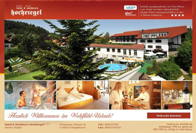 Wohlfühlen, Wandern und Wellness - Das 4-Sterne-Hotel Hochriegel Bild: Wohlfühlen, Wandern und Wellness - Das 4-Sterne-Hotel Hochriegel