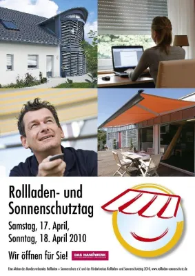 Bild: Rollladen- und Sonnenschutztag 2010: Qualitätshandwerk im Fokus