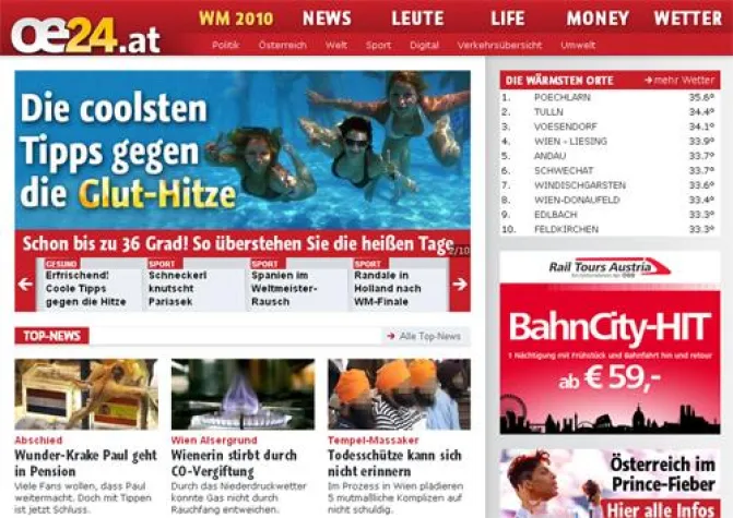 oe24 meldet sich in der ÖWA zurück Bild: oe24 meldet sich in der ÖWA zurück