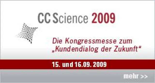 Bild: CC Science 2009 - Treffpunkt der Entscheider
