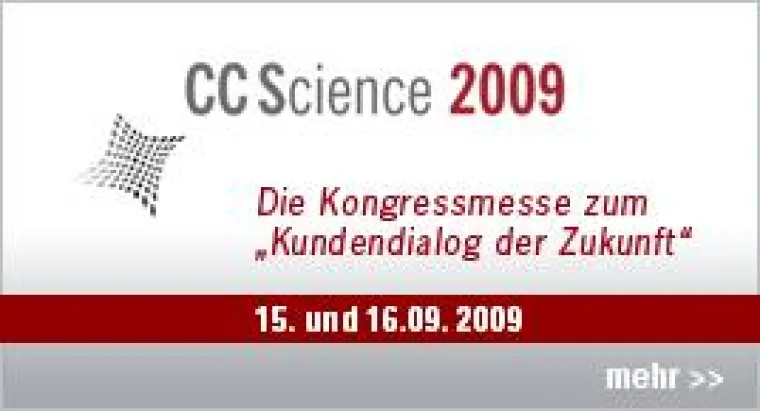 CC Science 2009 - Treffpunkt der Entscheider Bild: CC Science 2009 - Treffpunkt der Entscheider