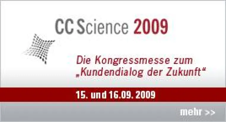 Bild: CC Science 2009 - Treffpunkt der Entscheider