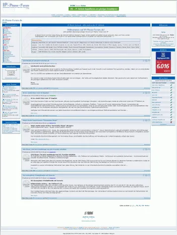 Bild: Voice over IP boomt - IP-Phone-Forum.de verzeichnet 22.222 angemeldete Nutzer